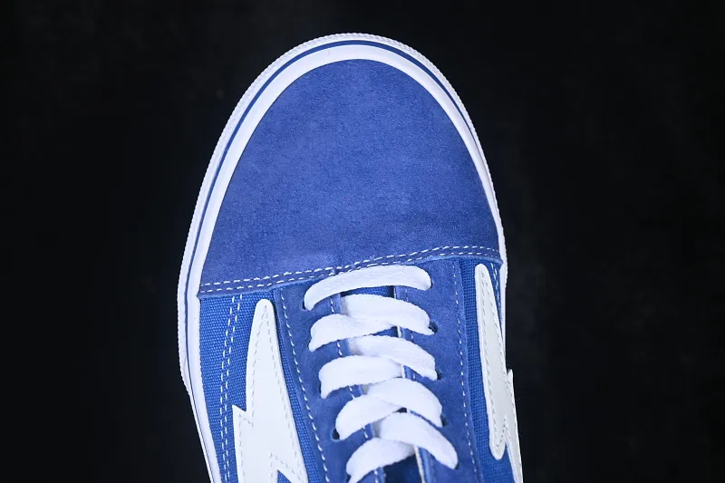 All categories Vans Vans series Vans Low Vans low-top Revenge x Storm Old Skool Lightning joint low-top casual sneakers blue and white